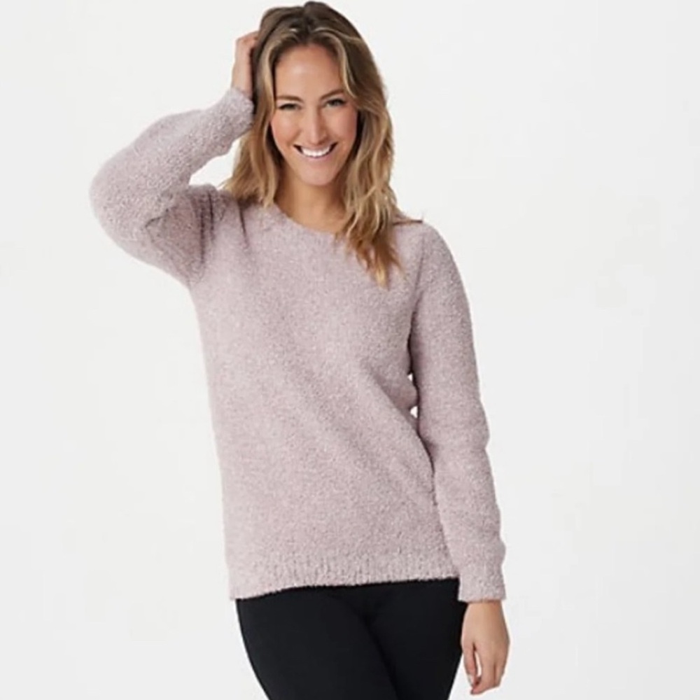 Barefoot Dreams CozyChic Seaside Crew Neck Pullover 💖🤍
